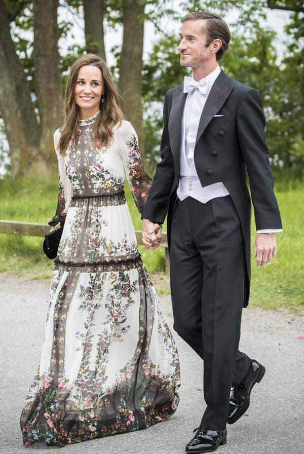 Pippa Middleton wählte Erdem für eine Hochzeit in Schweden 2017.  