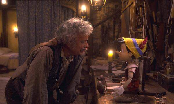 Tom Hanks as Geppetto.