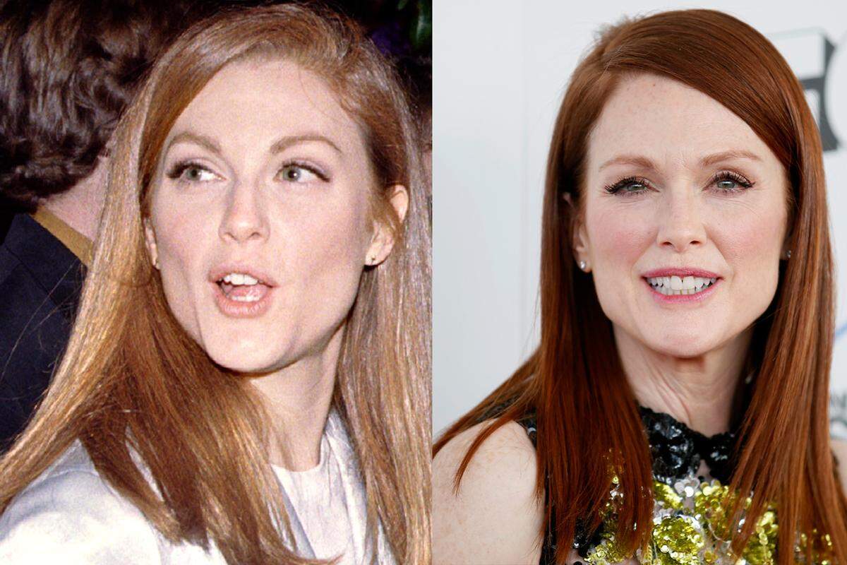 Ihrer Linie ist Julianne Moore zwischen 1995 und 2015 treu geblieben.