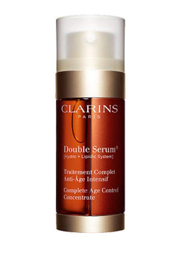 Das bewährte Double Serum von Clarins, 30 ml um 76 Euro.