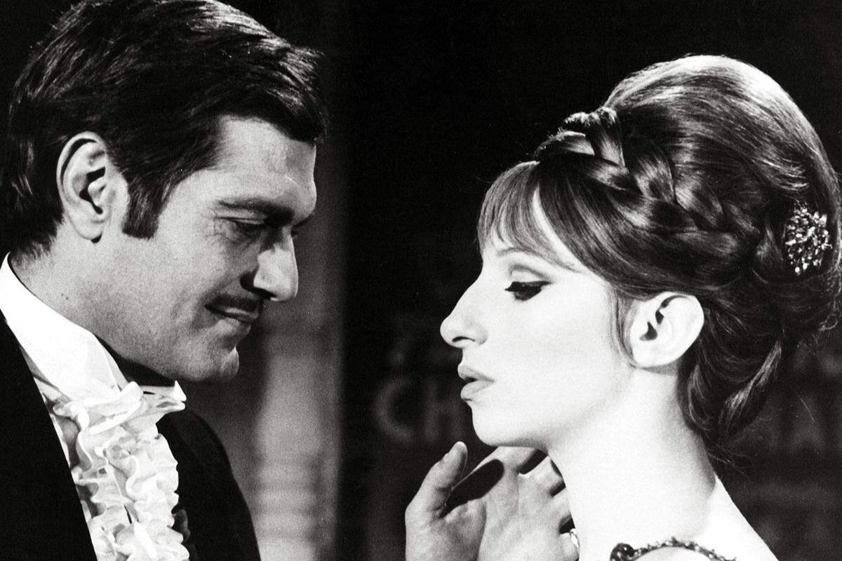 Neben 1968 Barbra Streisand war Sharif in "Funny Girl"zu sehen.