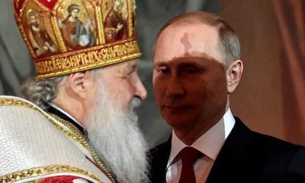 Patriarch Kirill unterstützt den Krieg von Kremlchef Wladimir Putin gegen sein Nachbarland. (Archivbild)