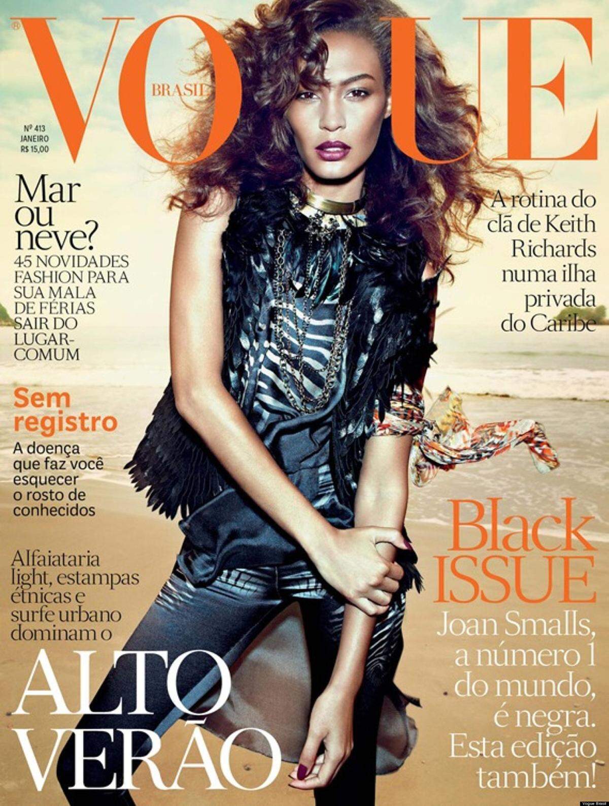 Von Models.com wurde das 24-jährige Model aus Puerto Rico 2012 bereits zum „Model of the Year“ gewählt, für das Vogue-Ranking reichte es nur für Platz 6. Immerhin schaffte es Smalls 2012 zum ersten Mal aufs Vogue-Cover.