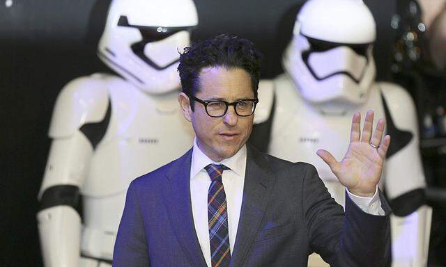 Director JJ Abrams arrives at the European Premiere of Star Wars, The Force Awakens in Leicester Square, London