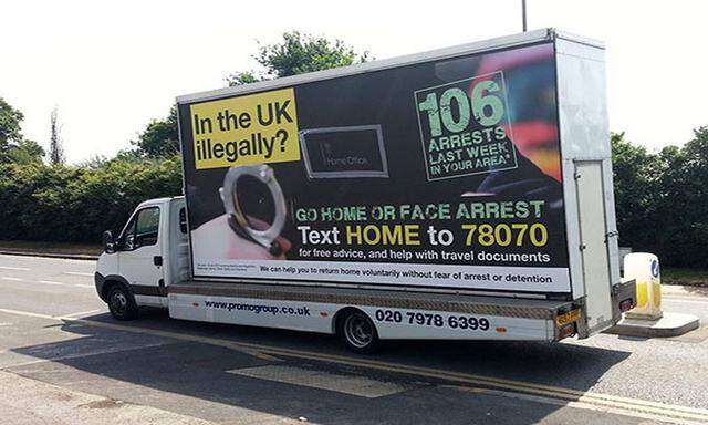 FILE BRITAIN IMMIGRATION CAMPAIGN UNDER INVESTIGATION