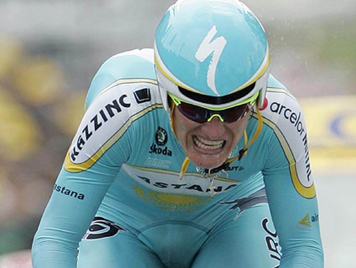 Astana-Kapitän Alexander Winokurow wurde bei seinem Sieg im Zeitfahren bei der Tour de France 2007 positiv auf Blutdoping getestet. Er sah sich als Opfer einer Verschwörung.  Andere überführte Dopingsünder hatten ebenfalls recht originelle Ausreden auf Lager.Eine Auswahl der abenteuerlichsten Doping-Ausreden der Vergangenheit.