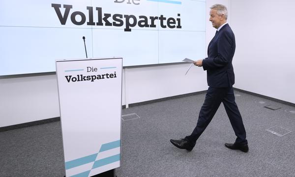 Der ÖVP-Spitzenkandidat für die EU-Wahl Reinhold Lopatka 