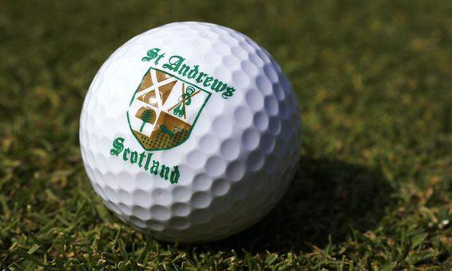 Golfball mit Wappen