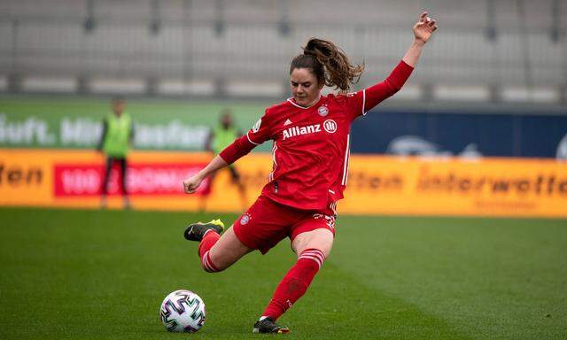 Sarah Zadrazil spielt in ihrer ersten Saison für Bayern groß auf.