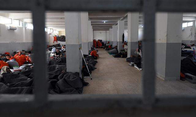November 18, 2019, Hassaka, Syria: ISIS prison in Hassaka, Syria on November 18, 2019. It holds approximately 5000 priso