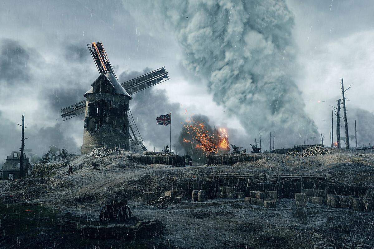 In den Ersten Weltkrieg zurückversetzt, sieht sich der Spieler auf ein Schlachtfeld versetzt, das im ersten Moment durch seine schaurig-schönen Bilder von der eigentlichen Handlung ablenkt.