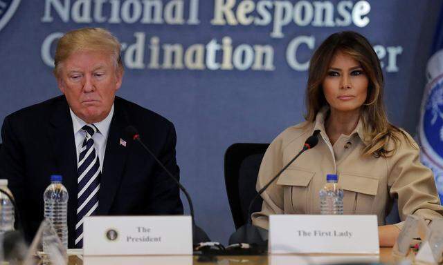Die Medien seien "so unfair, so böse" zu seiner Frau gewesen, beschwerte sich US-Präsident Trump