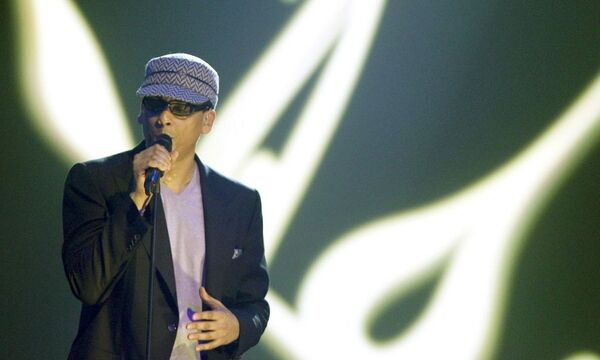 File photo of German singer Xavier Naidoo 