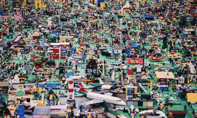 Archivbild von einem Lego-Event in Finnland im Jahr 2019.