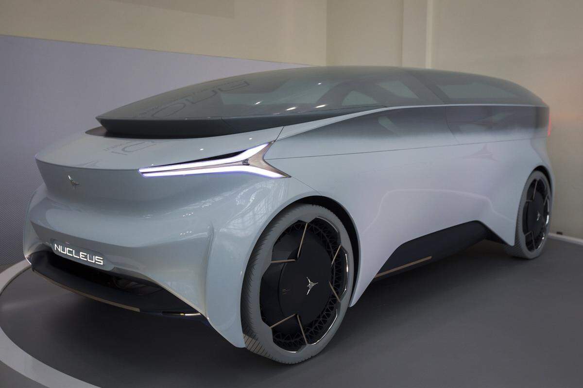 Voll elektrisch und autonom - definitiv ein Auto der Zukunft.