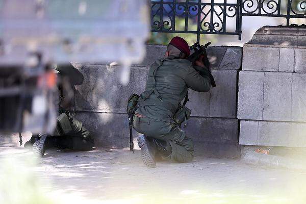 Im Parlament wurde ausgerechnet über ein Anti-Terror-Gesetz debattiert.