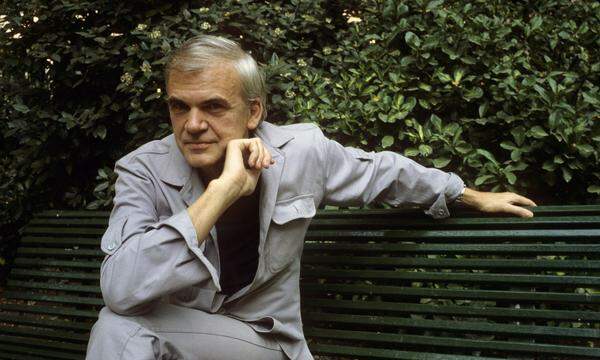 Milan Kundera im September 1982 in Paris.