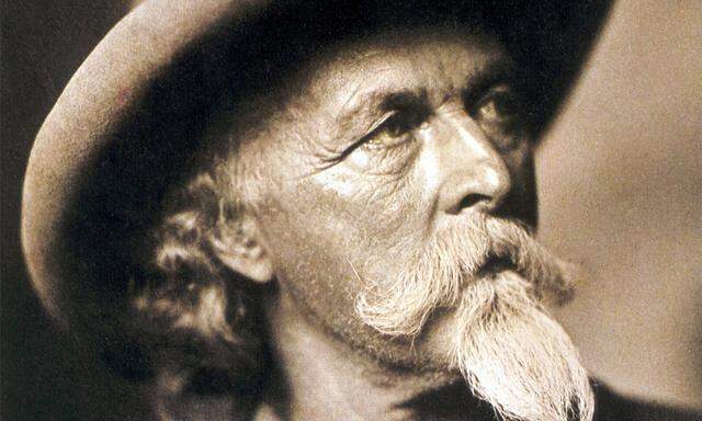 Buffalo Bill im Porträt (vermutlich im Jahr 1900).