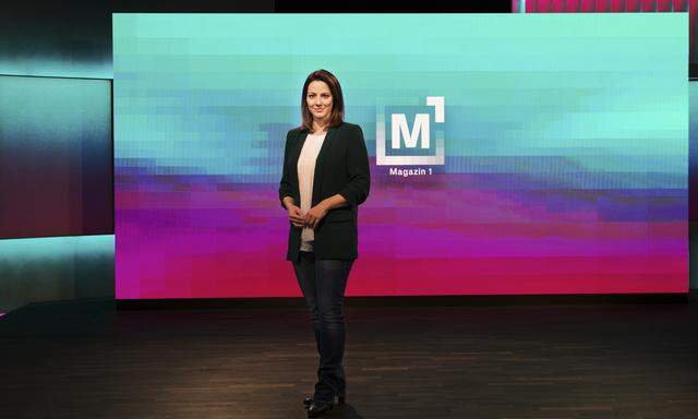 Lisa Gadenstätter moderiert das neue Infomagazin „M1“ auf ORF eins.