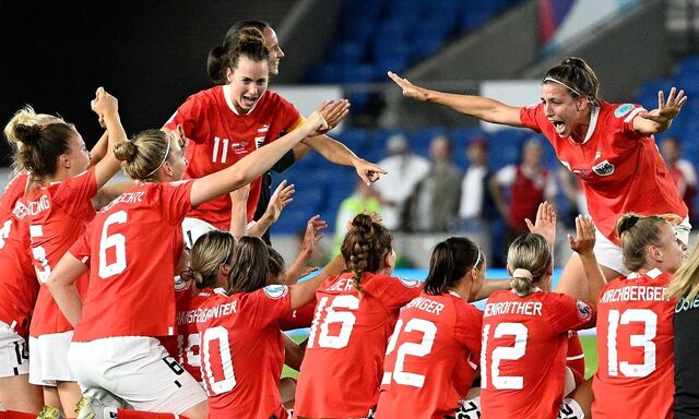 Jubel der Österreicherinnen