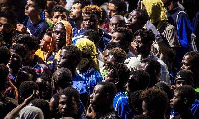 Die Lage auf Lampedusa wird immer prekärer. 