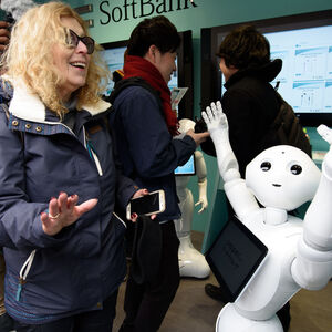 Roboter "Pepper" wird bald auch in Linz Raiffeisen-Kunden begrüßen