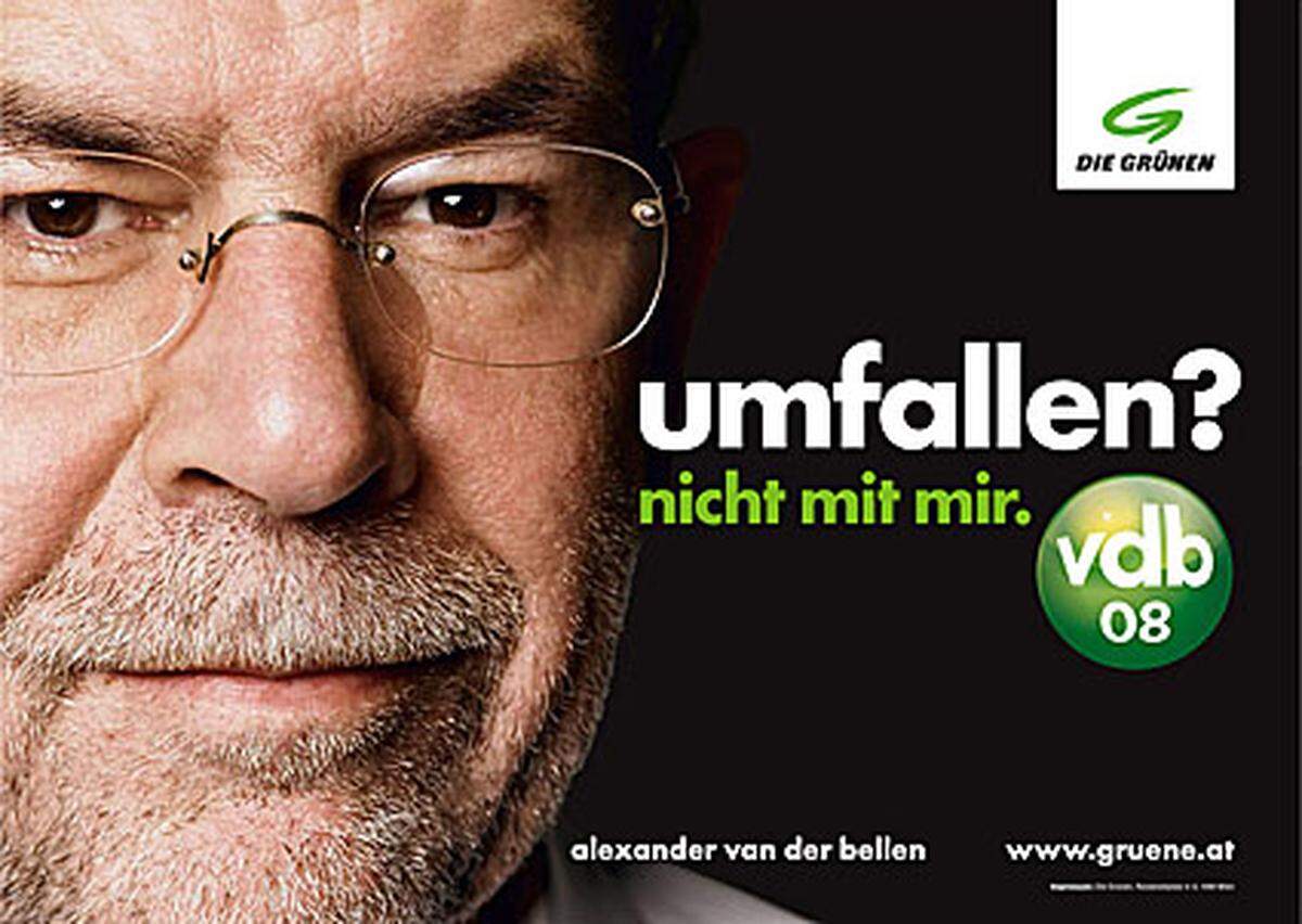 Als vierte Partei präsentierten die Grünen ihre erste Plakatserie. In ihrer ersten Welle konzentrieren sie sich auf die Abgrenzung zu anderen Parteien. Sowohl die SPÖ...