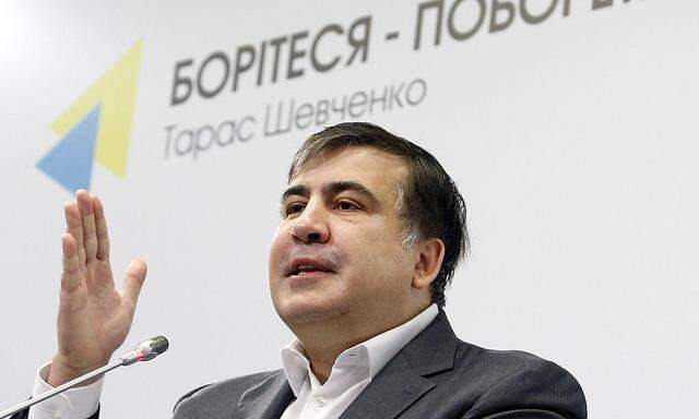 Michail Saakaschwili sieht keinen Weg für Reformen in der Ukraine.