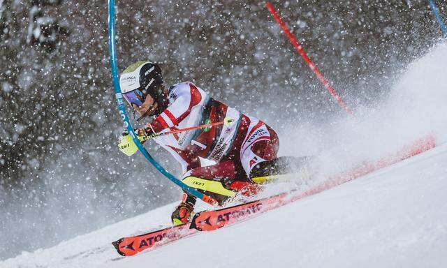 SKI WELTCUP IN SCHLADMING: SLALOM DER HERREN: FELLER (AUT)