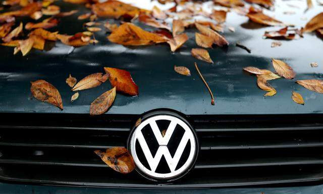 Volkswagen im Herbst
