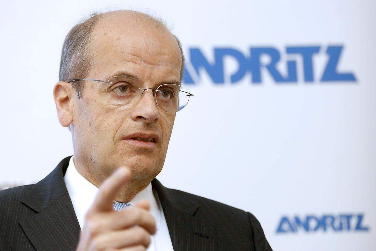 Wolfgang Leitner Andritz-Vorstandschef  Vergütung: 1,29 Millionen Euro