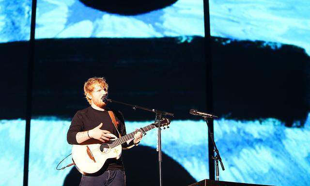 Archivbild: Sheeran bei einem Auftritt in Auckland