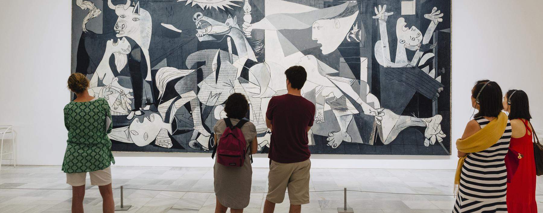 Pablo Picassos Bild „Guernica“: Eine weltberühmte Antikriegsikone und ein universelles politisches Symbol aus dem Jahr 1937.