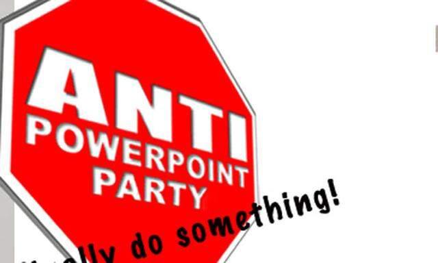Schweiz AntiPowerpointPartei tritt Wahl