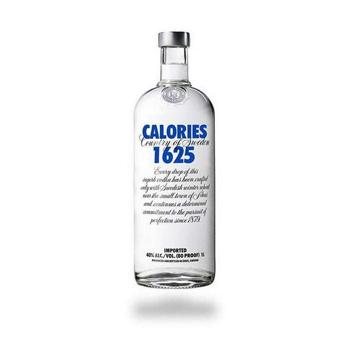 Alkohol ist ebenfalls ein Dickmacher. In einer Flasche Absolut Vodka stecken 1625 Kalorien.