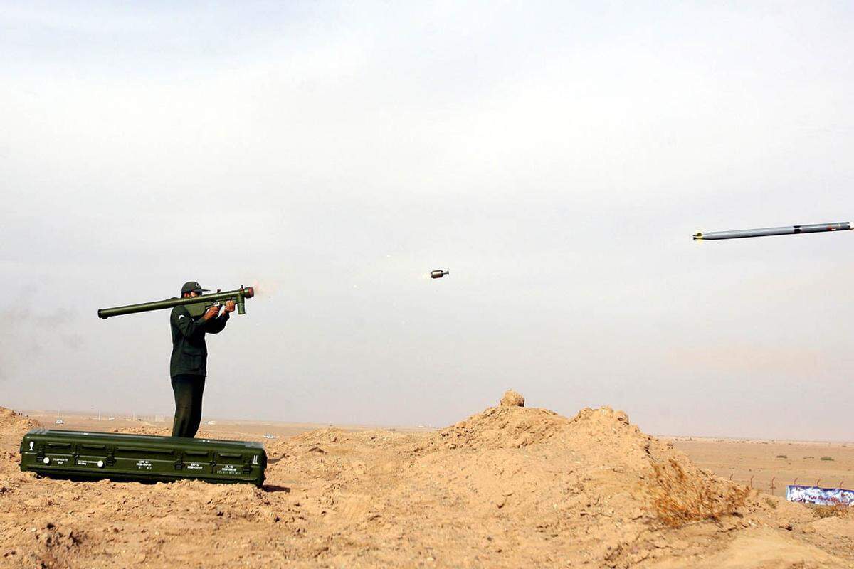 Die iranische Luftabwehr mit ihren über 300 Raketen- und 1500 Kanonensystemen gilt als stark.