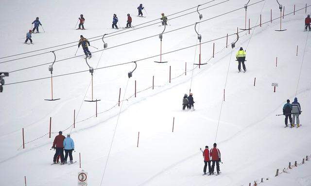 6000 Skifahrer folgten dem Ruf und waren am Wochenende auf insgesamt fünf Pistenkilometern unterwegs.