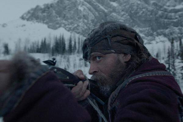 Tom Hardy in ''The Revenant'' (dt. ''The Revenant - Der Rückkehrer)