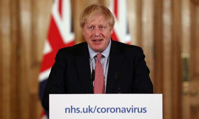 Premierminister Boris Johnson verkündete den Briten harte Zeiten.
