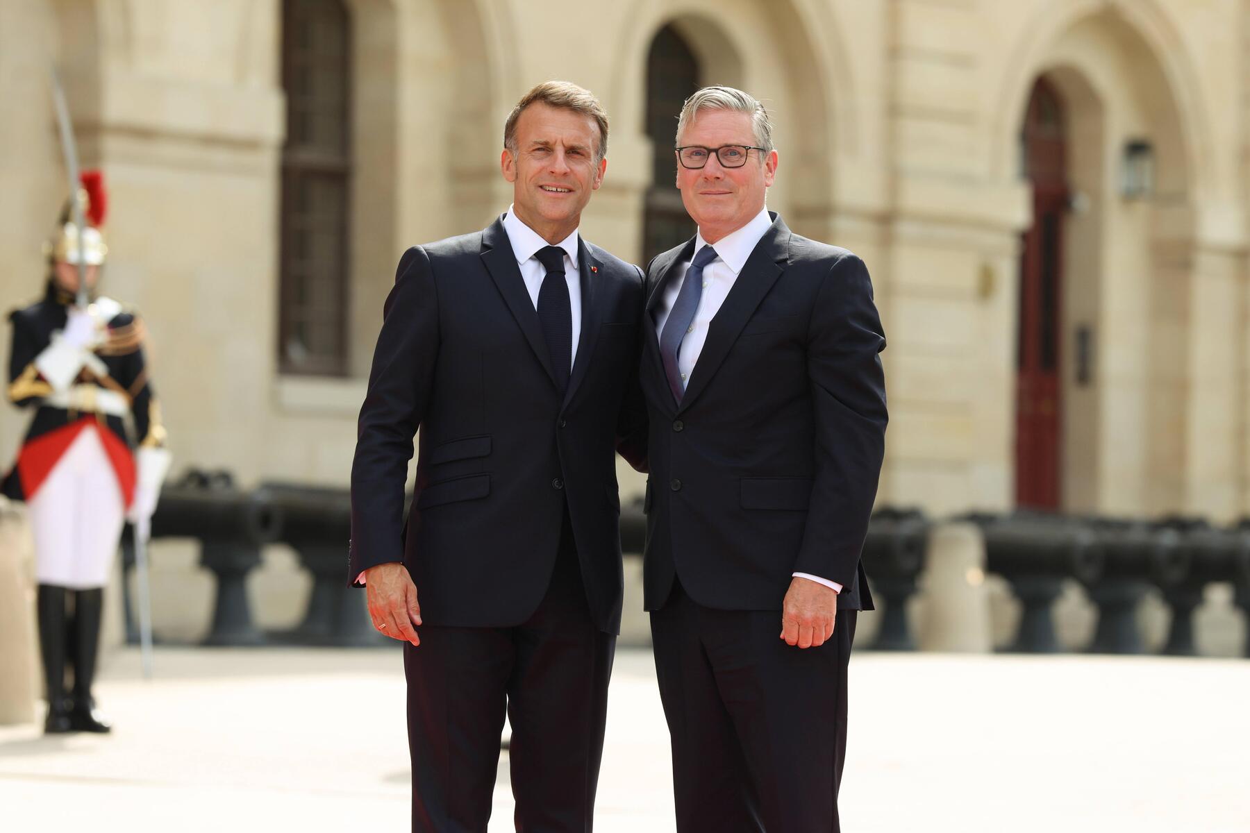 Macron Awards Starmer French Legion of Honour