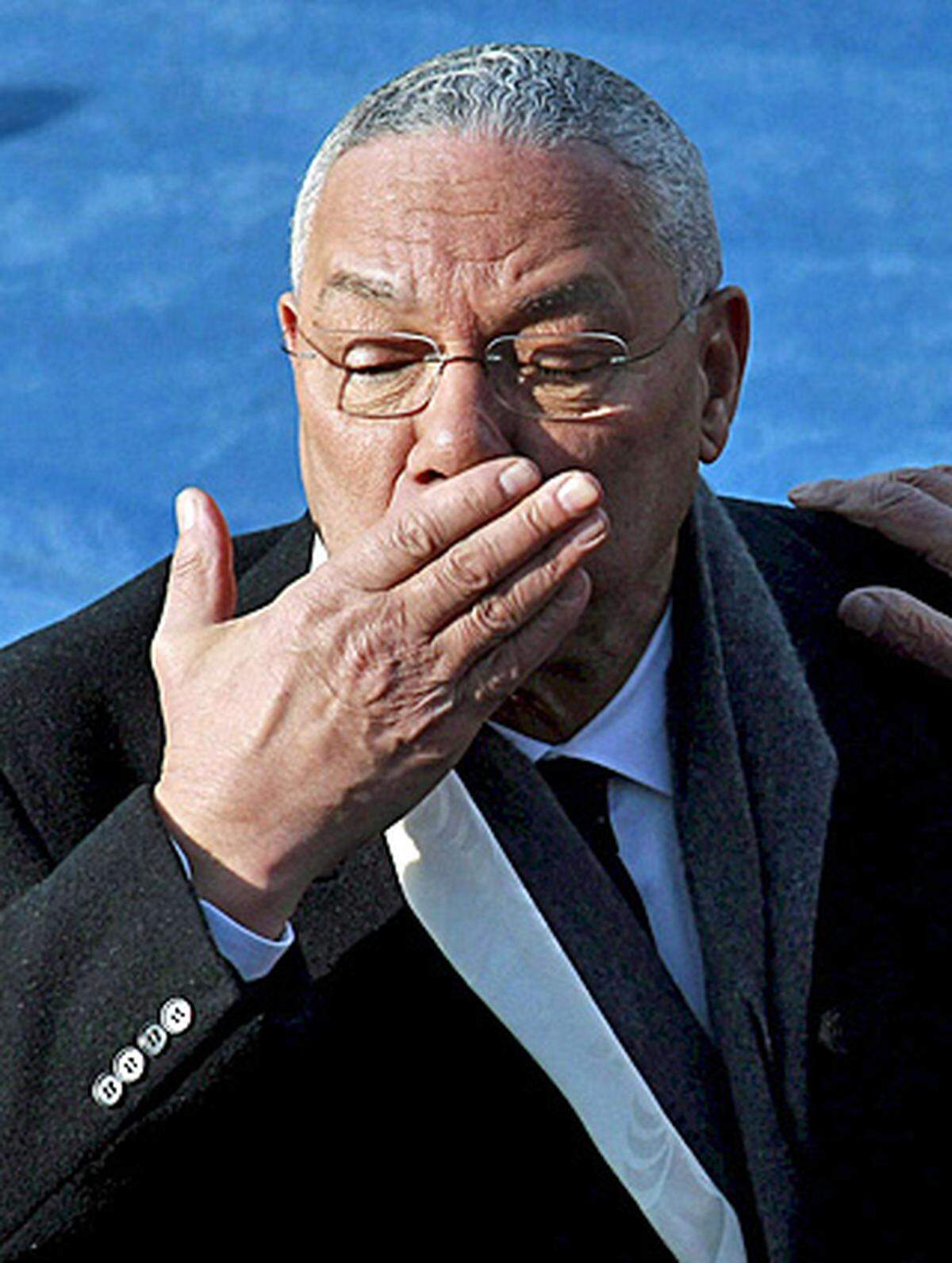 ... Ex-Außenminister Colin Powell, ....