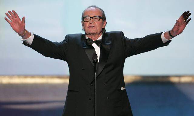 File photo of actor Garner holding out his arms at the 11th annual Screen Actors Guild awards at the Shrine Auditorium in Los Angeles