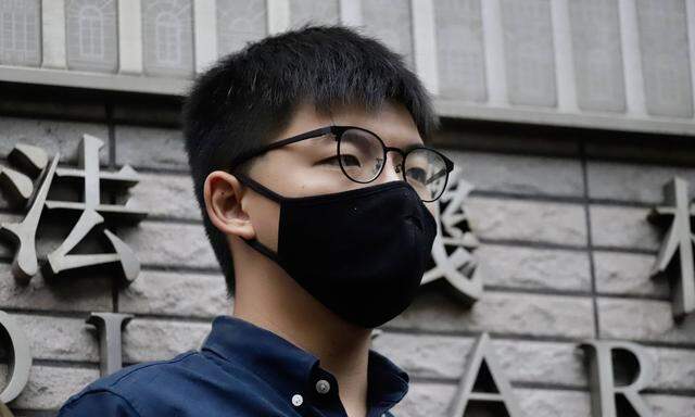 Demokratie-Aktivist Joshua Wong will weiter für die Freiheit kämpfen 