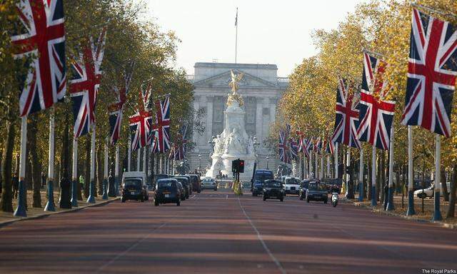 Buckingham Palace, Arbeitsort von Elizabeth II. 