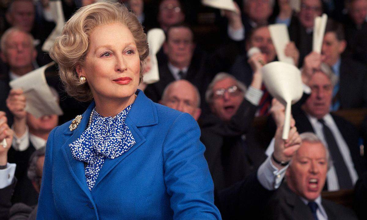  Oscar Nummer drei: Der Film von Regisseurin Phyllida Lloyd konzentriert sich weniger stark auf Margaret Thatchers Politkarriere denn auf ihre Alzheimer-Erkrankung.