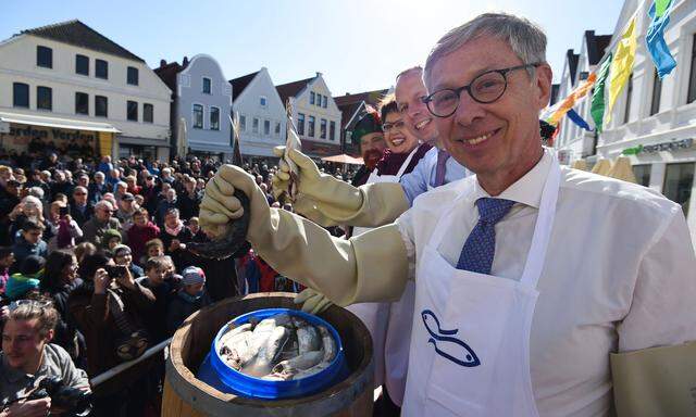 Bürgermeister Carsten Sieling warf sich im Wahlkampf ins Zeug. Er ist in Bremen zurzeit deutlich beliebter als seine SPD.