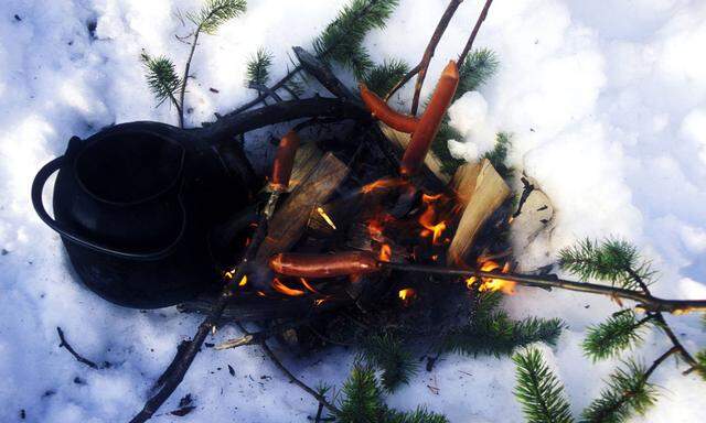 Grillen im Winter