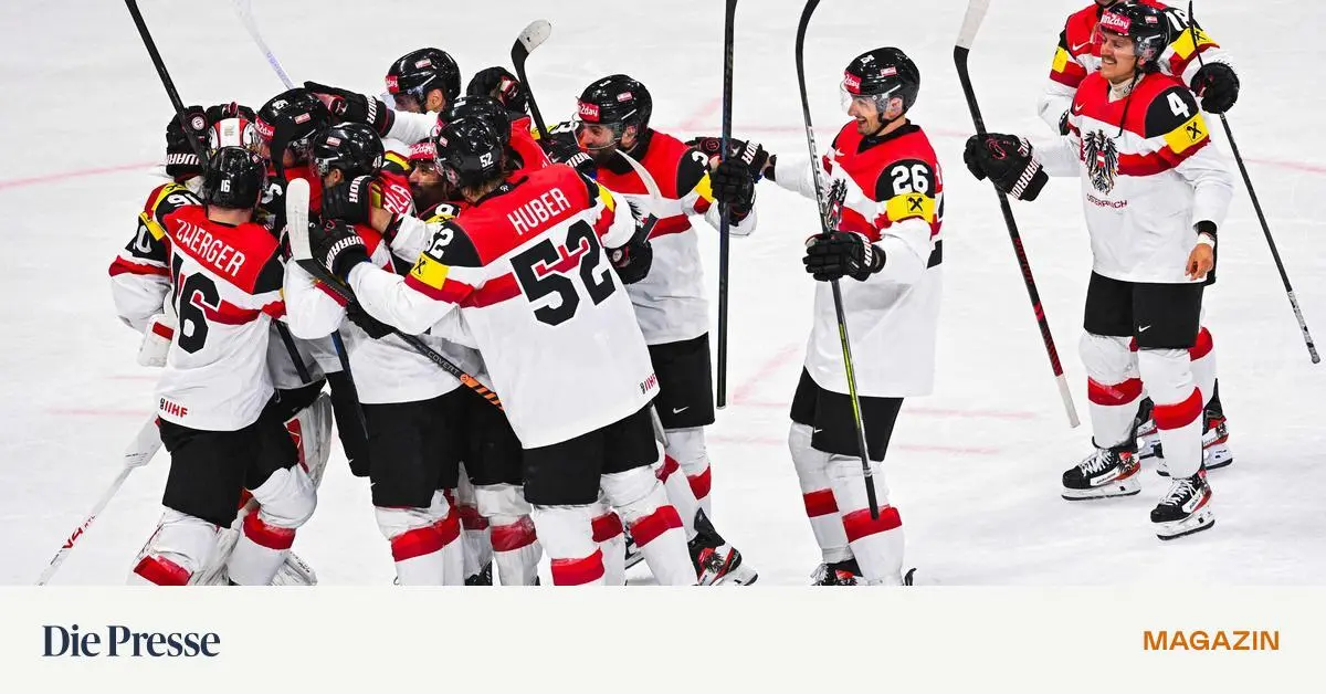 Puck-Sensation: Österreich lebt seinen Eistraum im WM-Viertelfinale