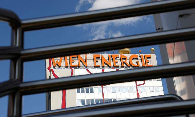A view shows Wien Energie office building in Vienna