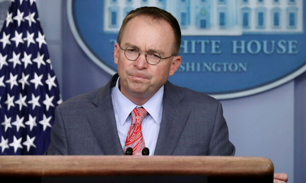 Stabschef Mick Mulvaney 